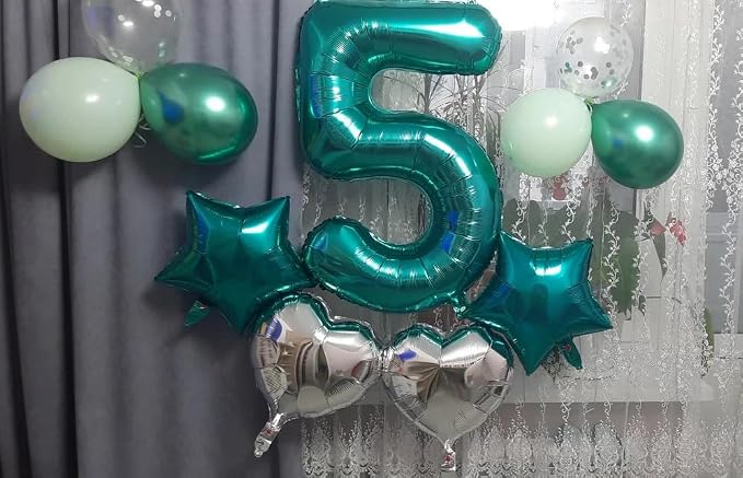 Nile Blue Number 6 Balloon 40 Inch - Image 8