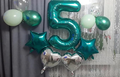 Nile Blue Number 9 Balloon 40 Inch - Image 4