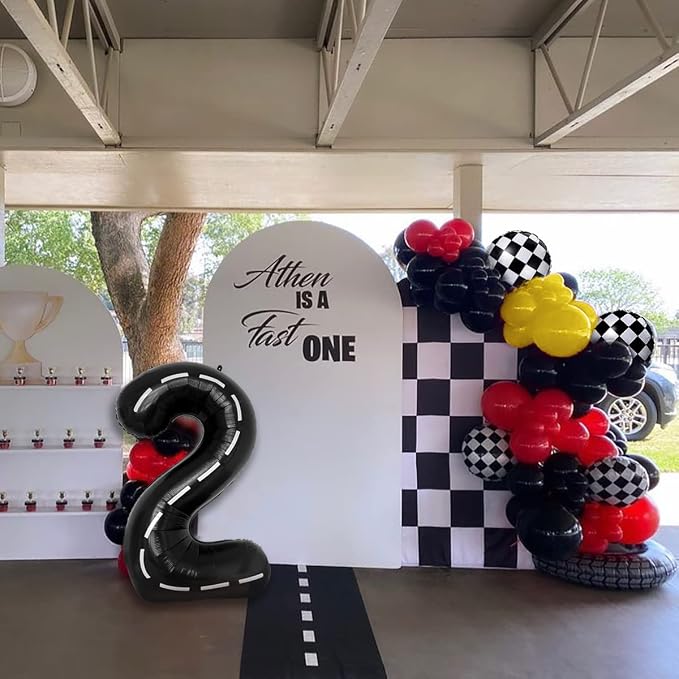 134pcs Balloons Race Car Birthday Party Supplies Decorations - Image 6