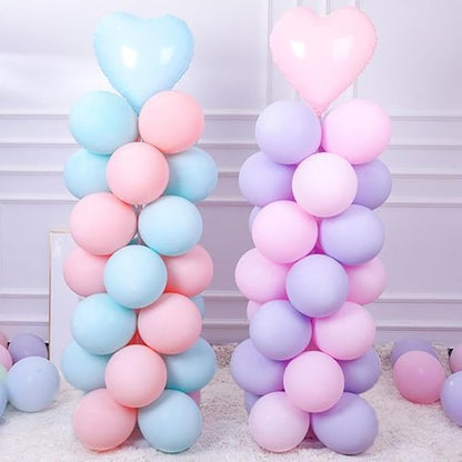 5 inch Pastel Purple Party Balloons - Image 8