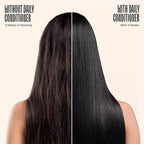 Overtone Daily Color Depositing Conditioner, Black Velvet, 4.5 oz, Hydrating, Damage-Free Temporary Hair Color for All Hair Types with Shea Butter & Coconut Oil, Vegan & Cruelty-Free