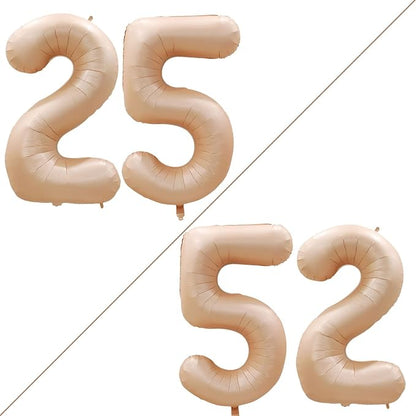 Number 25 Balloons for 25th Birthday Party Decorations, 42 Inch Jumbo Foil - Image 2