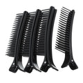 NOLITOY 4Pcs Hair Sectioning Grip Clips, Professional Parting Comb Clips Hair Styling Tools for Cutting Coloring Dying Salon