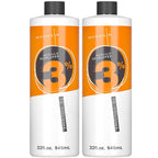 MOEHAIR Hair Color Developer 3% Hydrogen Peroxide | 10 Volume Creme Developer for Hair Coloring and Bleaching | Professional-Grade Hair Creme Developer | Paraben-Free – 32 Fl. Oz (Pack of 2)
