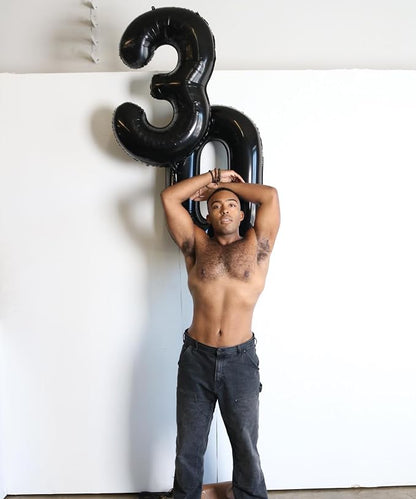 Black 3 Balloon - Image 3
