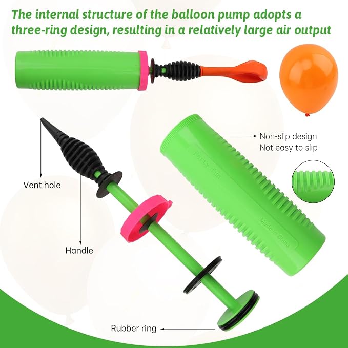 2pcs Balloon Pump Hand Two-Way Dual Action inflate, - Image 4