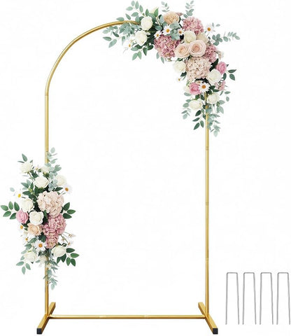RUBFAC 6.6FT Metal Arch Backdrop Stand by RUBFAC