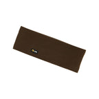 Lupa Handmade Unisex Triple-Layer Micro Fleece Headband - Headband Ear Warmer - Ear Warmers for Women & Men - Ears Cover (Chocolate)