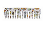 Rock & Ruddle Wide Tooth Comb. Perfect for Detangling Wet Hair and Applying Hair Color. Butterflies Design