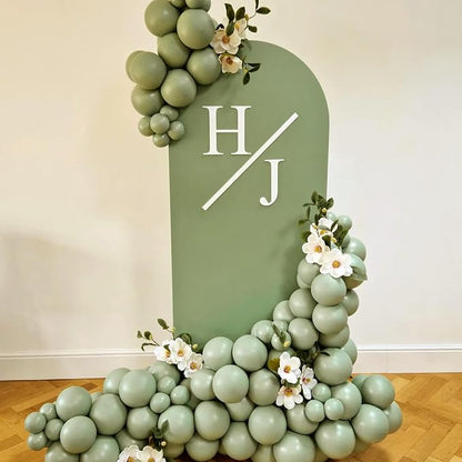 Sage Green Balloons 12 inch, Dusty Green 50pcs Party Balloons | Wedding - Image 8
