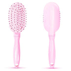 Mini Hair Brush for Little Girls, Small Hair Detangling Paddle for Pain-free Brushing, Little Cute Detangler for Kids on All Hair Types, Pink, 1 Pack