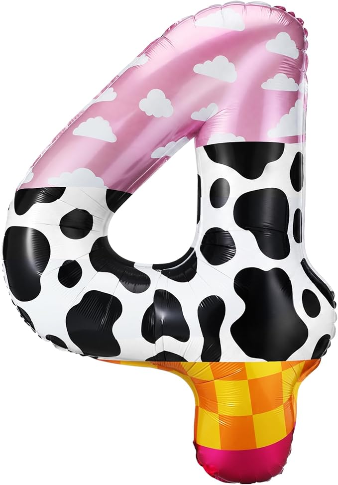 40 Inches Number 4 Balloon by Unknown