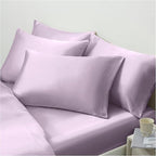 Mulberry Silk Pillowcase King Size Lavender Luxury Made in USA, Premium Silk Pillow Cases Purple for Hair and Face, Real 22 Momme, Anti Aging, 1 Pc 20"x36" (King, Purple)