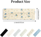 Yoga Headbands for Women, Non Slip Elastic Sweat Hairbands, Solid Color Head Accessories Headscarves Hair Hoop, Sweat-Absorbing Hairbands for Sports, Fitness, Running