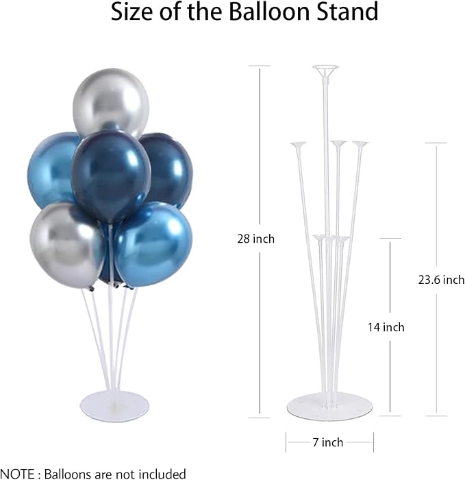 20 Sets Balloon Stand Kits, Balloon Sticks Holder - Image 2
