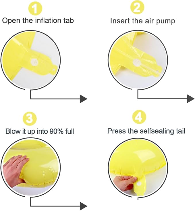 Yellow Number 9 Balloon 40 Inch - Image 6