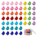 50 PCS Mini Hair Claw Clips， Bangs Strong Grip Multifunction Clamp Clips. (Matte Colors)