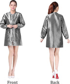 Polyester Fabric Salon Smock Professional Stylist Jacket Waterproof Haircut Cape Barber Apron