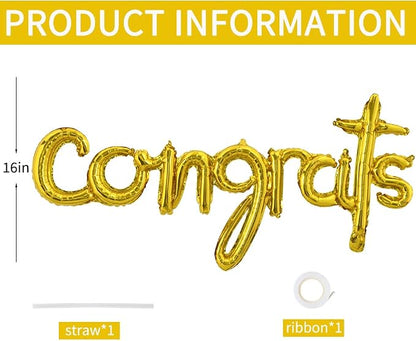 TONIFUL Congrats Balloons - Image 2
