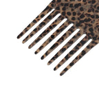 VOCOSTE Hair Picks for Curly Hair, Gentle Detangling Wide Tooth Comb, Afro Pick, Hair Pick Comb, Hangable Hair Styling Tool for Hair Care, Black Brown