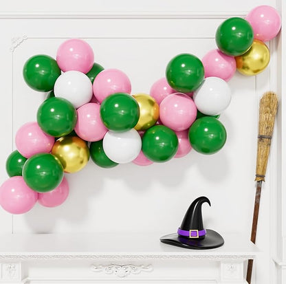 Pink and Green Balloons by Haolongfa