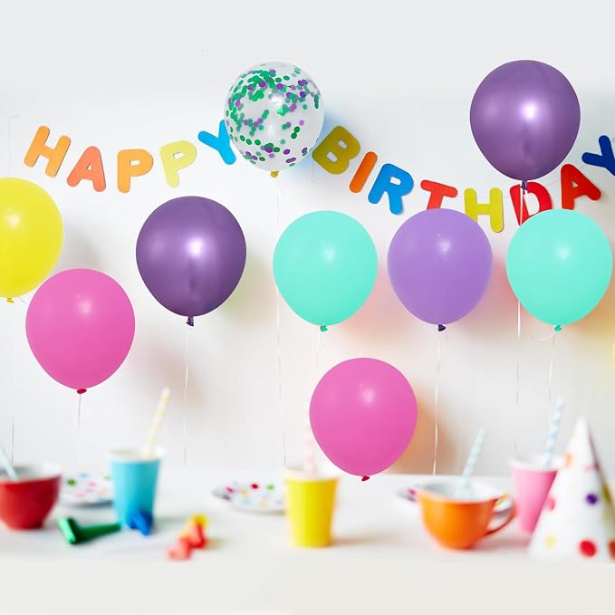Patimate Birthday Balloons Set - Image 6