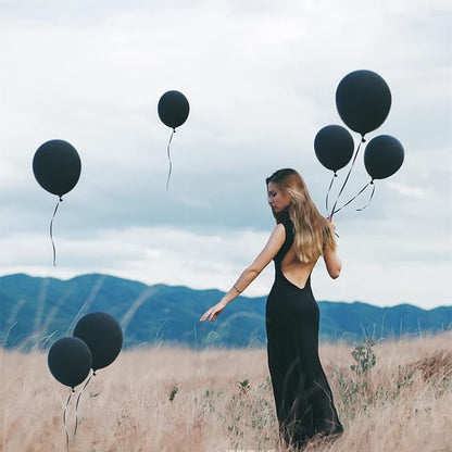 Black Balloon Arch Kit 111Pcs 18 12 5 Inch Latex Party Balloons Garland - Image 6