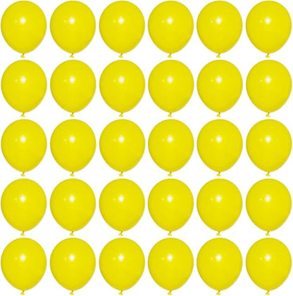 5 inch Yellow Party Balloons by YicUik