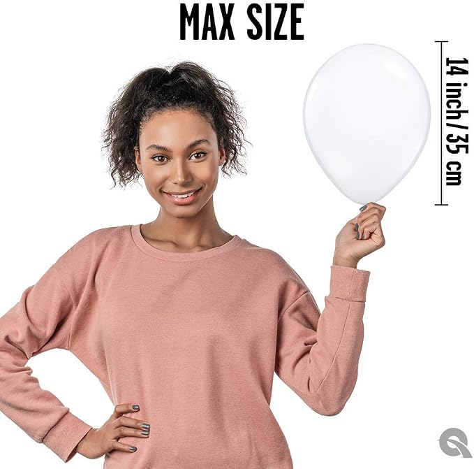 Qualatex 11" Diamond Clear Latex Balloons by Pioneer Balloon Company - Image 3