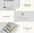 Wall Mount Salon Stations for Hair Stylist, Hair Salon Storage Cabinet, Beauty Barber Station with Lockable Drawer, Shelves, Storage Cabinet, White