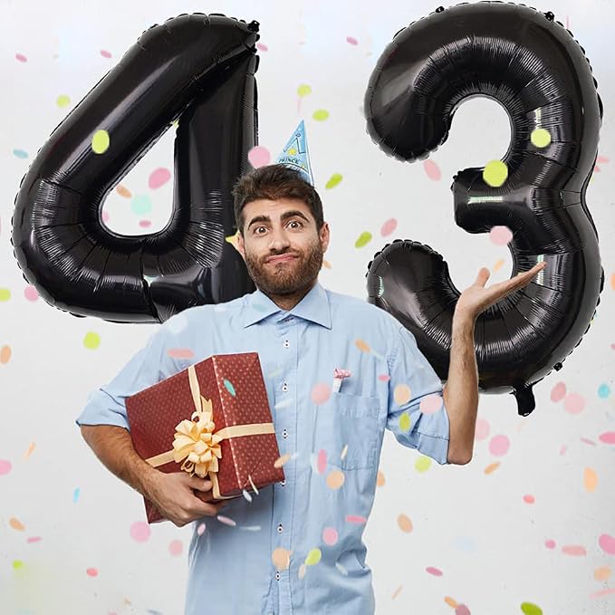 Xihuimay Number 43 Balloons - Image 3