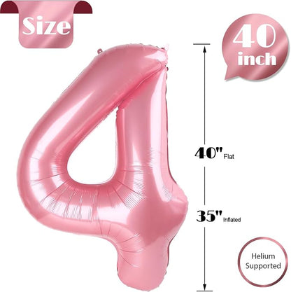 Pastel Pink 4 Balloon - Image 5