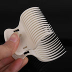 Tbestmax 24 Hot Roller Clips for Hair Curler Claw Clip Replacement Hair Section Styling for Women Girls White