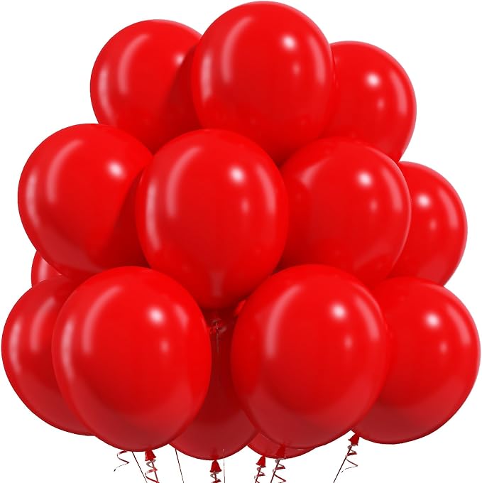 Red Balloons by Togvu