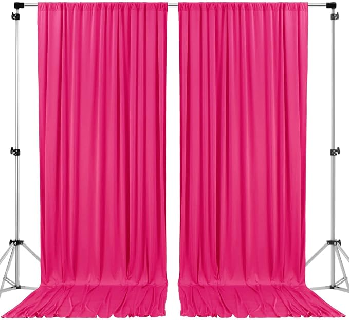 AK TRADING CO. 10 feet x 10 feet Polyester Backdrop Drapes Curtains Panels by Fabrics%7CEventDecor%7CCrafts%7CUpholsteryFoam