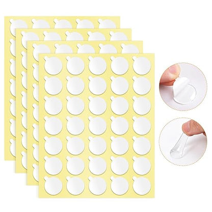 Sticky Dots Double Sided, Easy Release, Water Resistant, No Trace by Unknown