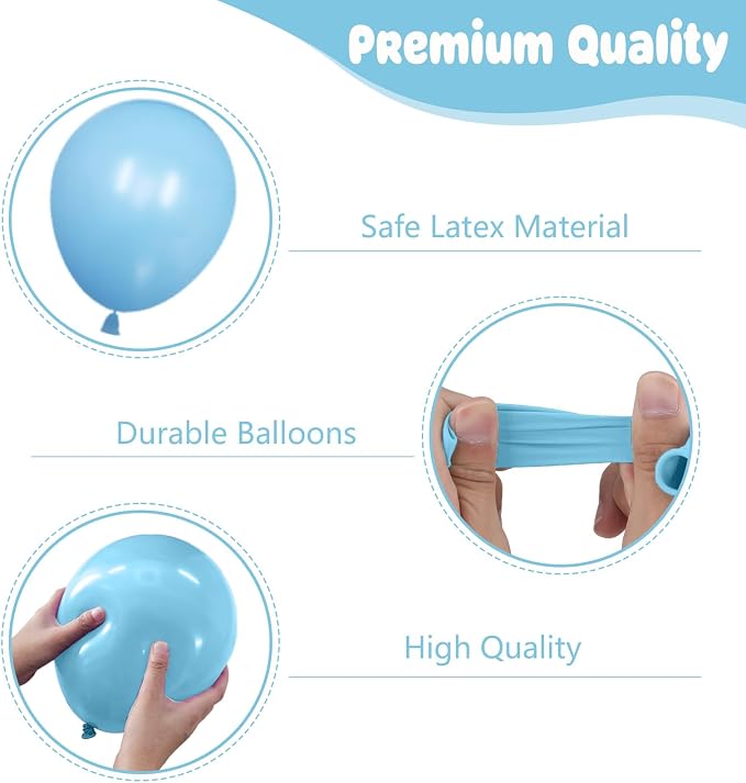 Red and Blue Farm Balloons, 12 Inch Farm Animal Balloons - Image 3