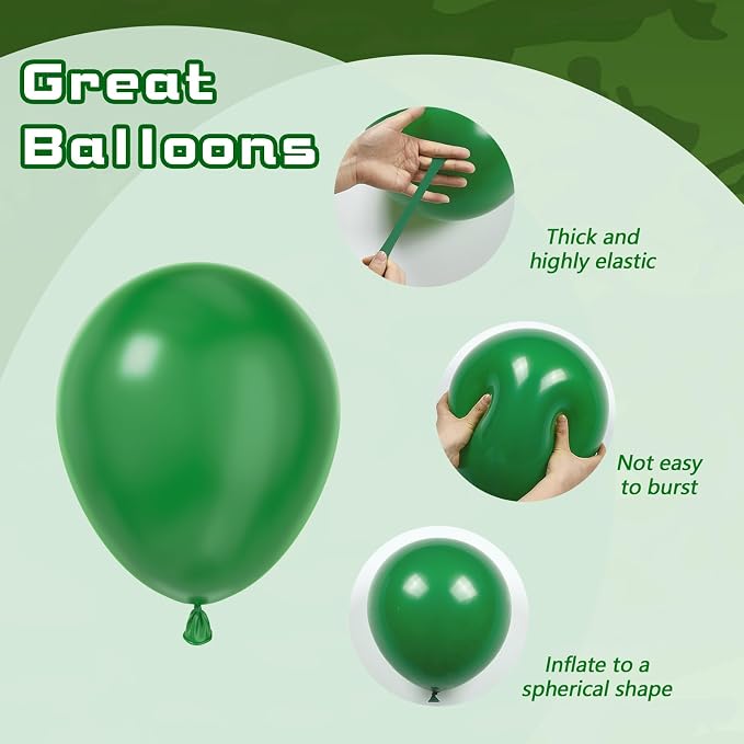 60pcs 12inch Camo Balloons - Image 3