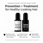Hair Serum Bundle – The Prevention Formula + The Treatment Formula, Strengthens Roots & Revitalizes Scalp for Fuller, Healthier-Looking Hair