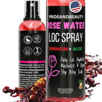 Hibiscus & Green Tea Hair Growth Spray – Trial Size (2oz) Leave-In Moisturizer for Locs & Loose Hair – Promotes Thicker, Fuller, Longer Hair – Natural Scalp & Hair Treatment