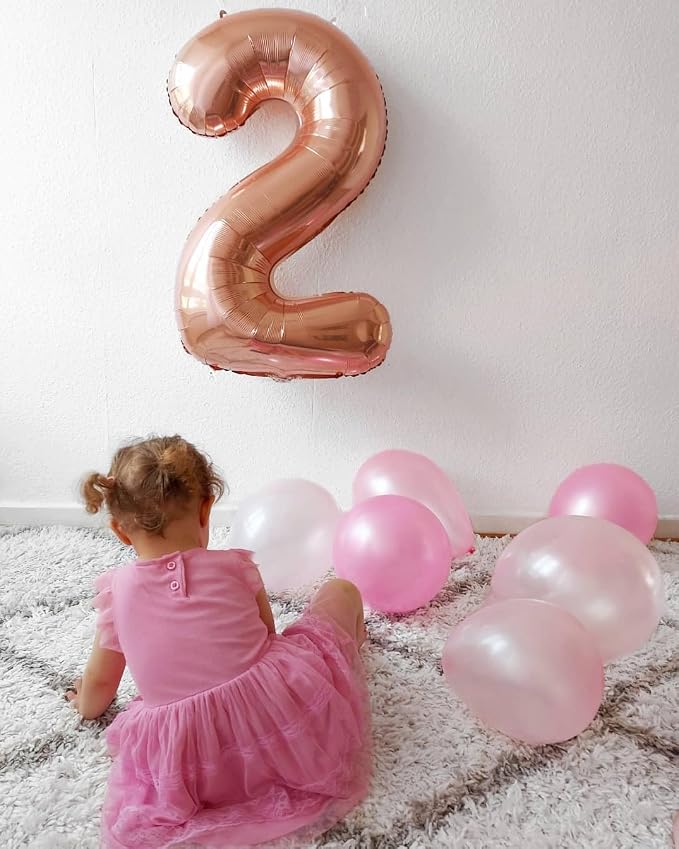 Rose Gold 2 Balloon - Image 2