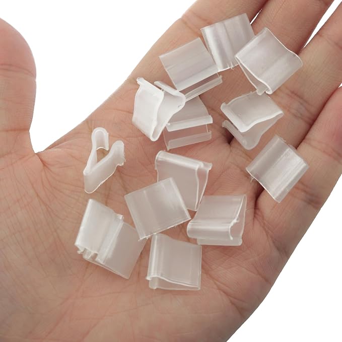 150pcs Transparent Balloon V-Clips: 150 Count, Eco-Friendly, Unisex Adult - Image 3