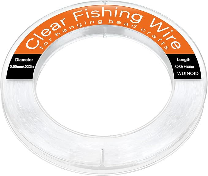 Fishing Line Wire Monofilament Clear Nylon String by Unknown