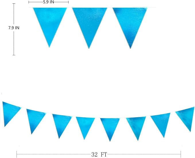 Sky Blue Party Decorations - Image 2