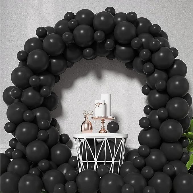 400 Pack Black Balloons, 5 Inch Black Latex Balloons Helium Balloons Party - Image 6