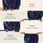 ZIMASILK 100% 22 Momme Mulberry Silk Bonnet for Sleeping Women, Breathable Silk Hair Wrap for Premium Hair Protection - Reducing Friction (1Pc, Navy)