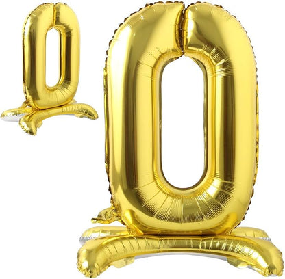 16" Standing Alphabet Letter and Number Balloons Aluminum Hanging Foil Film by RUIANSI