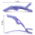 30 Pack Alligator Hair Clips for Styling Sectioning Large Salon Pro Hair Clips for Barber Hair Coloring, Cutting, Sectioning Big Gator Clips Hair Styling Accessories for Women MenMulticolor
