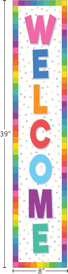 Teacher Created Resources Colorful Welcome Banner - Image 3