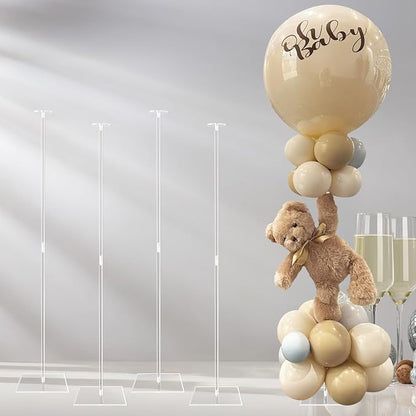 OurWarm Clear Acrylic Balloon Centerpiece Stand by OurWarm